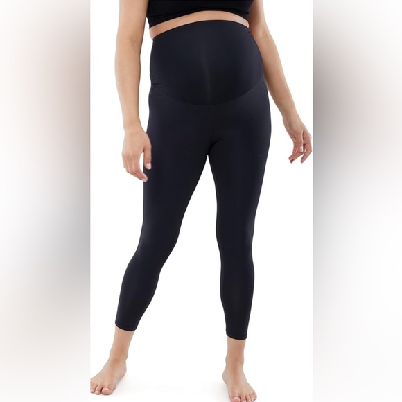 Isabel Maternity by Ingrid & Isabel Pants - Isabel Maternity by Ingrid & Isabel Classic Maternity Black Leggings